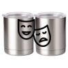 10 oz. Silver Stainless Steel Short Tumbler Thumbnail