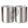 10 oz. Silver Stainless Steel Short Tumbler Thumbnail