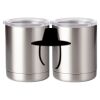 10 oz. Silver Stainless Steel Short Tumbler Thumbnail