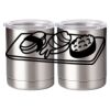 10 oz. Silver Stainless Steel Short Tumbler Thumbnail