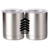10 oz. Silver Stainless Steel Short Tumbler Thumbnail