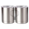 10 oz. Silver Stainless Steel Short Tumbler Thumbnail