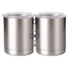 10 oz. Silver Stainless Steel Short Tumbler Thumbnail