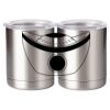 10 oz. Silver Stainless Steel Short Tumbler Thumbnail
