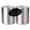 10 oz. Silver Stainless Steel Short Tumbler Thumbnail