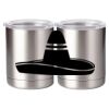 10 oz. Silver Stainless Steel Short Tumbler Thumbnail