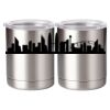 10 oz. Silver Stainless Steel Short Tumbler Thumbnail