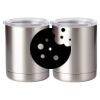 10 oz. Silver Stainless Steel Short Tumbler Thumbnail