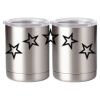 10 oz. Silver Stainless Steel Short Tumbler Thumbnail