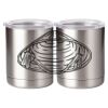 10 oz. Silver Stainless Steel Short Tumbler Thumbnail