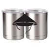 10 oz. Silver Stainless Steel Short Tumbler Thumbnail
