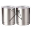 10 oz. Silver Stainless Steel Short Tumbler Thumbnail