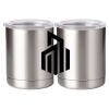 10 oz. Silver Stainless Steel Short Tumbler Thumbnail