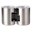 10 oz. Silver Stainless Steel Short Tumbler Thumbnail