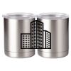 10 oz. Silver Stainless Steel Short Tumbler Thumbnail