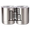 10 oz. Silver Stainless Steel Short Tumbler Thumbnail