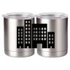10 oz. Silver Stainless Steel Short Tumbler Thumbnail