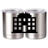 10 oz. Silver Stainless Steel Short Tumbler Thumbnail