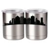 10 oz. Silver Stainless Steel Short Tumbler Thumbnail