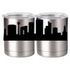 10 oz. Silver Stainless Steel Short Tumbler Thumbnail