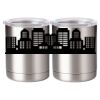 10 oz. Silver Stainless Steel Short Tumbler Thumbnail