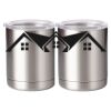 10 oz. Silver Stainless Steel Short Tumbler Thumbnail