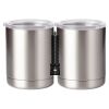10 oz. Silver Stainless Steel Short Tumbler Thumbnail