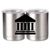 10 oz. Silver Stainless Steel Short Tumbler Thumbnail