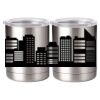 10 oz. Silver Stainless Steel Short Tumbler Thumbnail