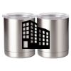 10 oz. Silver Stainless Steel Short Tumbler Thumbnail
