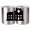 10 oz. Silver Stainless Steel Short Tumbler Thumbnail