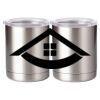10 oz. Silver Stainless Steel Short Tumbler Thumbnail