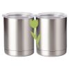 10 oz. Silver Stainless Steel Short Tumbler Thumbnail