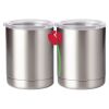 10 oz. Silver Stainless Steel Short Tumbler Thumbnail