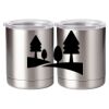 10 oz. Silver Stainless Steel Short Tumbler Thumbnail