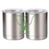 10 oz. Silver Stainless Steel Short Tumbler Thumbnail