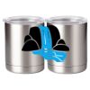 10 oz. Silver Stainless Steel Short Tumbler Thumbnail