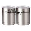10 oz. Silver Stainless Steel Short Tumbler Thumbnail