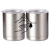 10 oz. Silver Stainless Steel Short Tumbler Thumbnail