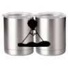 10 oz. Silver Stainless Steel Short Tumbler Thumbnail