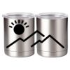 10 oz. Silver Stainless Steel Short Tumbler Thumbnail