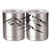 10 oz. Silver Stainless Steel Short Tumbler Thumbnail