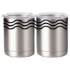 10 oz. Silver Stainless Steel Short Tumbler Thumbnail