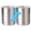 10 oz. Silver Stainless Steel Short Tumbler Thumbnail