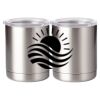 10 oz. Silver Stainless Steel Short Tumbler Thumbnail