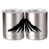 10 oz. Silver Stainless Steel Short Tumbler Thumbnail