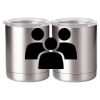 10 oz. Silver Stainless Steel Short Tumbler Thumbnail