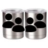 10 oz. Silver Stainless Steel Short Tumbler Thumbnail