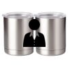 10 oz. Silver Stainless Steel Short Tumbler Thumbnail
