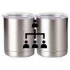 10 oz. Silver Stainless Steel Short Tumbler Thumbnail